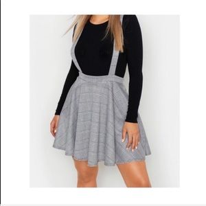 Black & White Mini Skirt